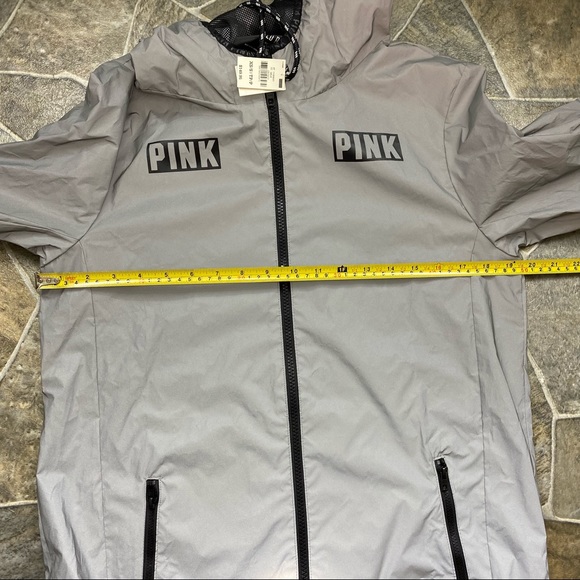 PINK Victoria’s Secret Limited Release 002 Reflective Hooded Jacket - Picture 6 of 12